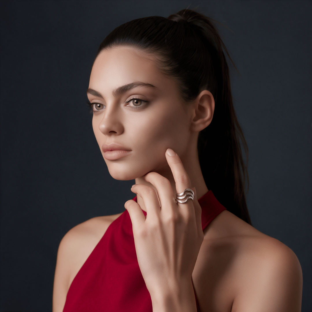 The Silver Current Ring