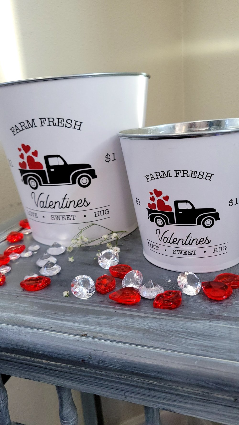 Farm Fresh Valentine's Centerpiece — Valley Girl Flowers