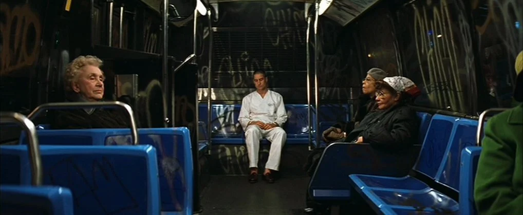 Richie (Luke Wilson) sits alone on the bus