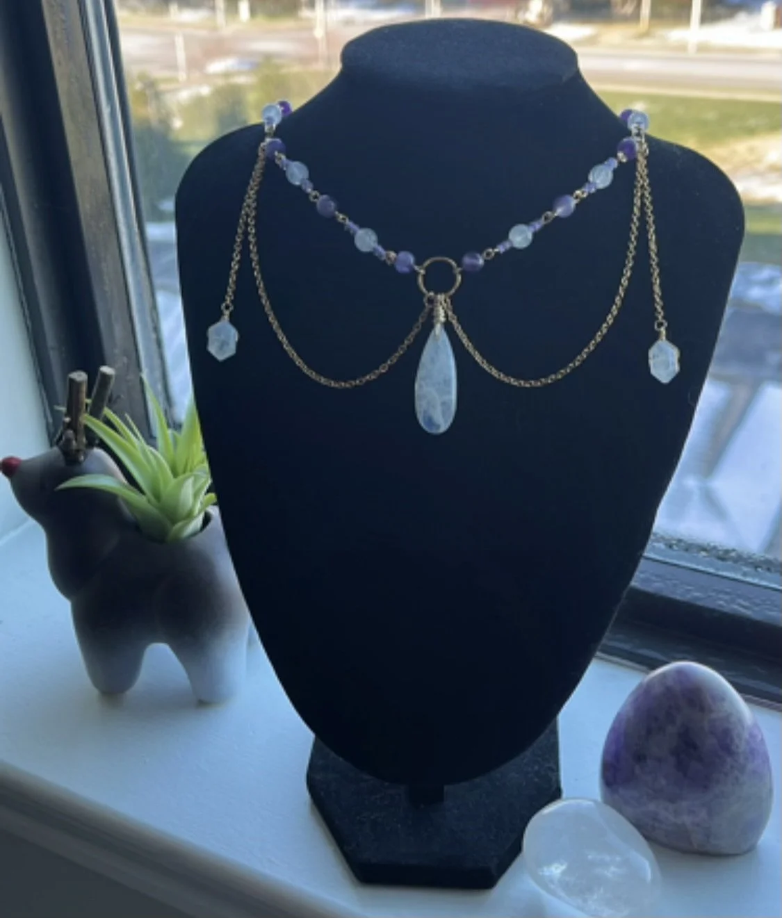 Moon Goddess Choker Necklace