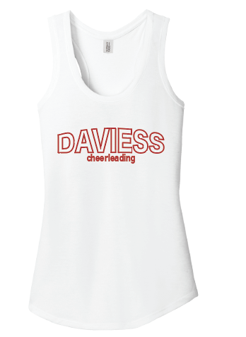 DAVIESS CHEERLEADING TANK TOP