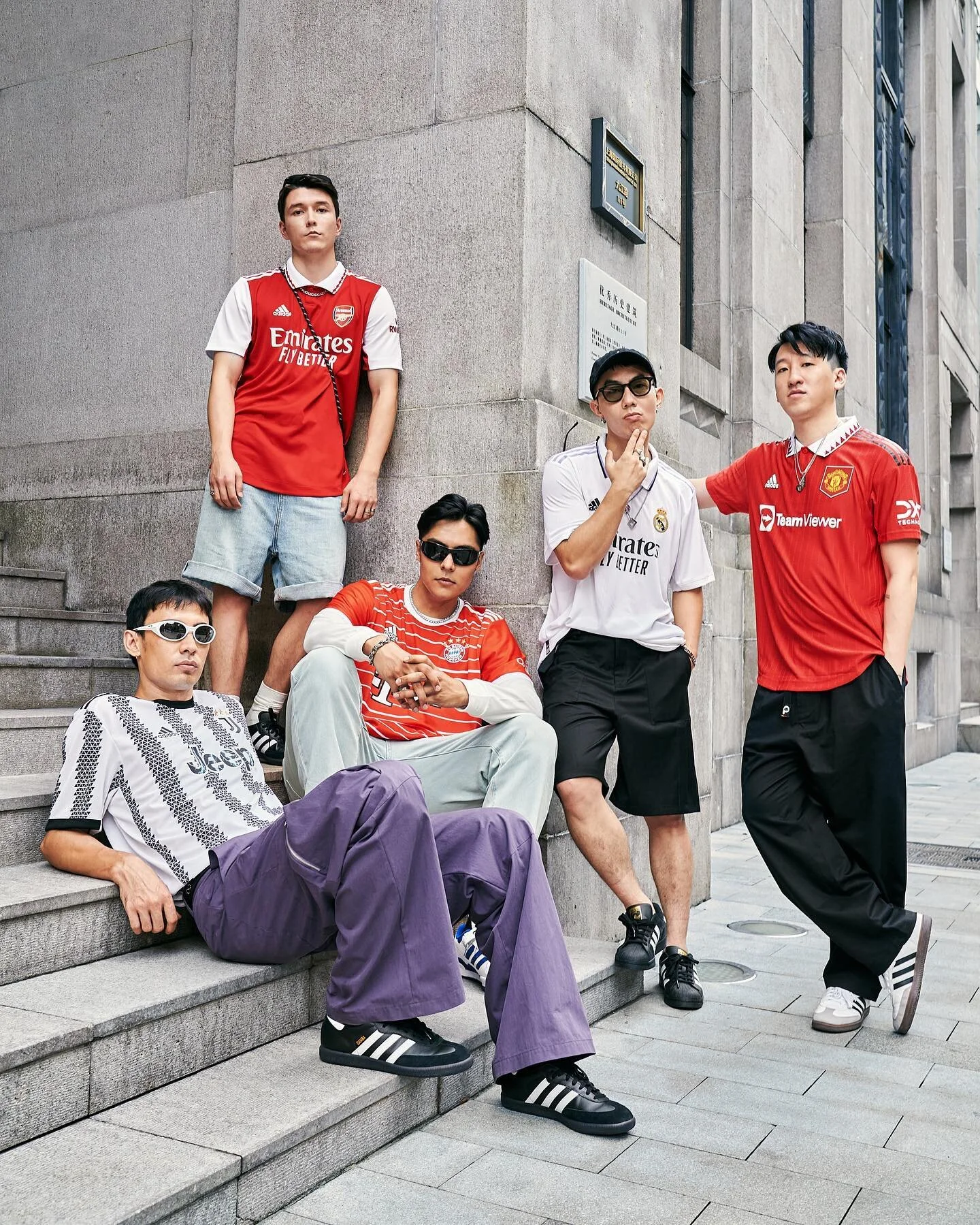 ANAR representing the new seasons kits by @adidasfootball