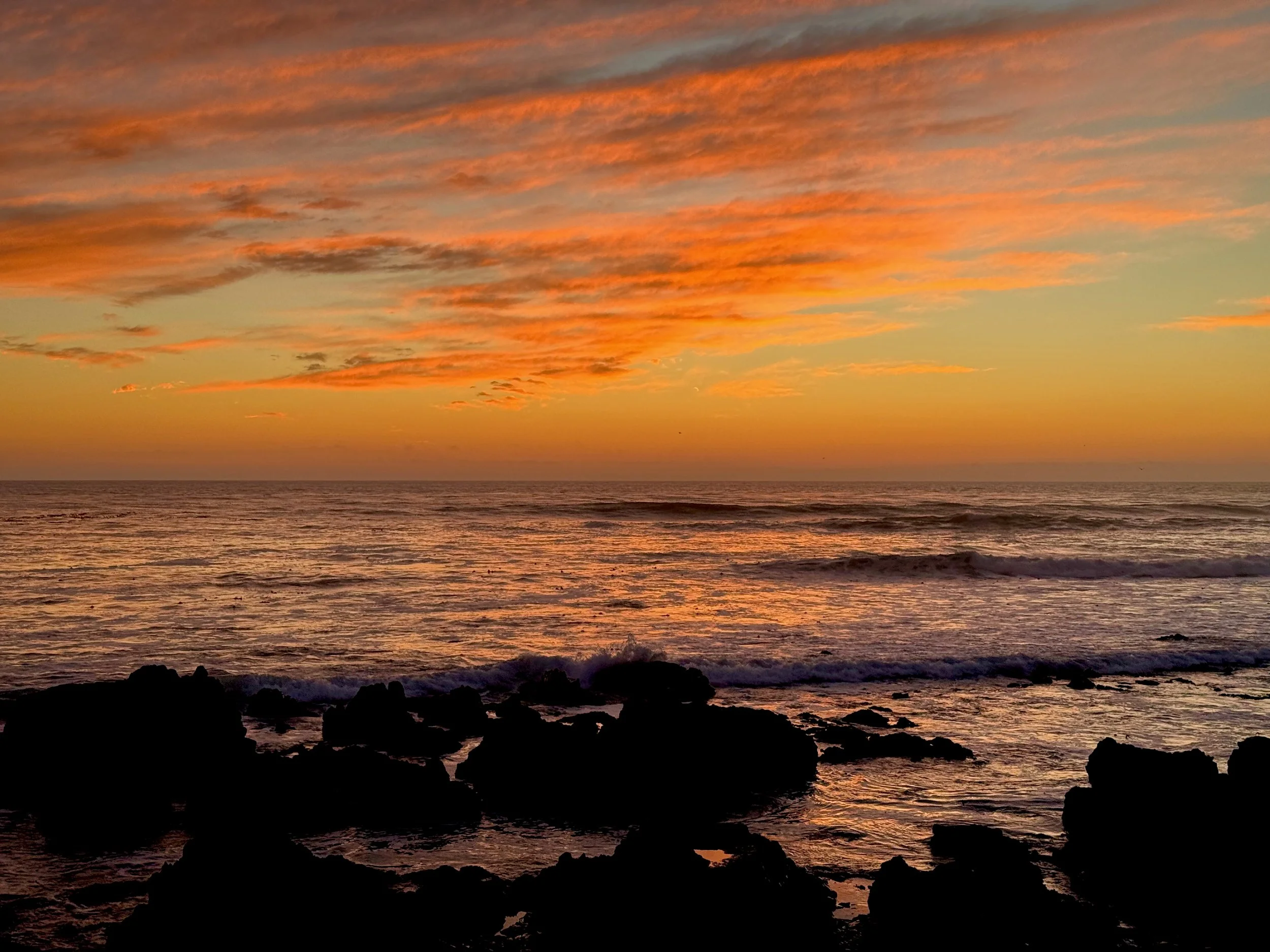 Incredible Sunset at Oceanfront Cambria.jpeg