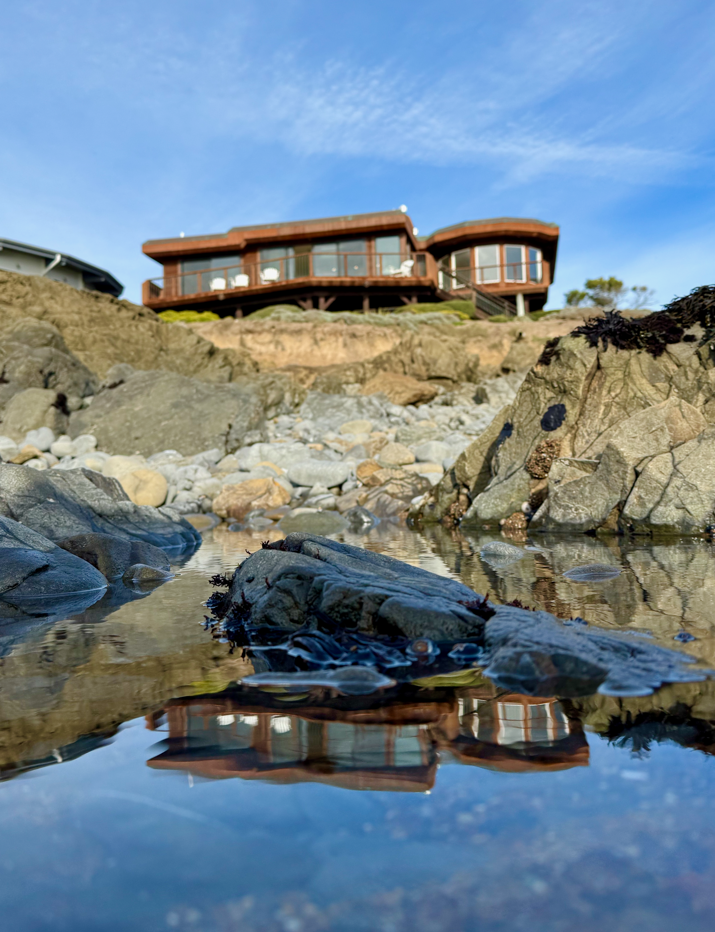 Another low tide view from the tide pools.