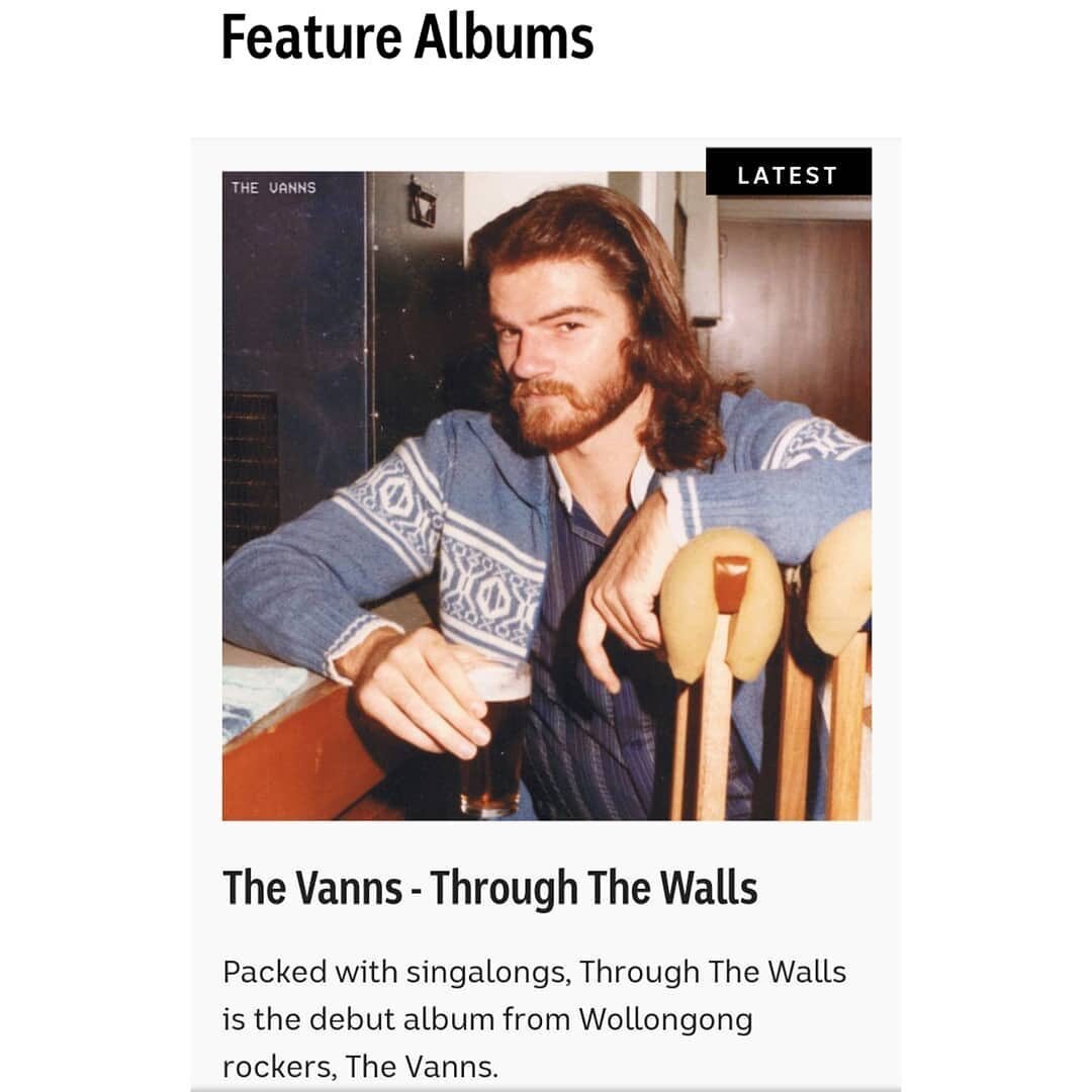 Mastered this record by @thevannsband. Stoked to find out it&rsquo;s the @triple_j feature album this week.
⠀⠀⠀⠀⠀⠀⠀⠀⠀
An excellent record 🎈
