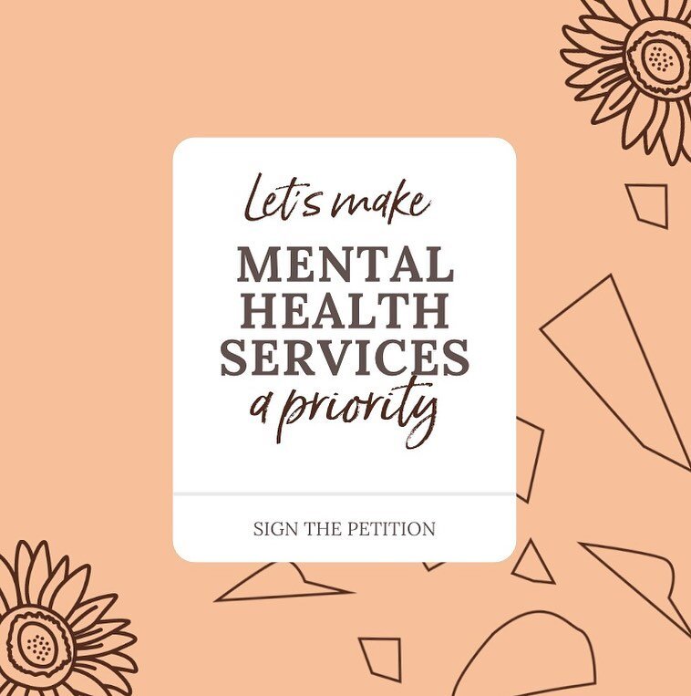Let&rsquo;s make mental health services a priority! 

If your experiencing physical pain in the body, it&rsquo;s straight to a physio, chiropractor, masseuse, acupuncturist etc

If your feeling unwell, dis ease or illness in the body you make an appo