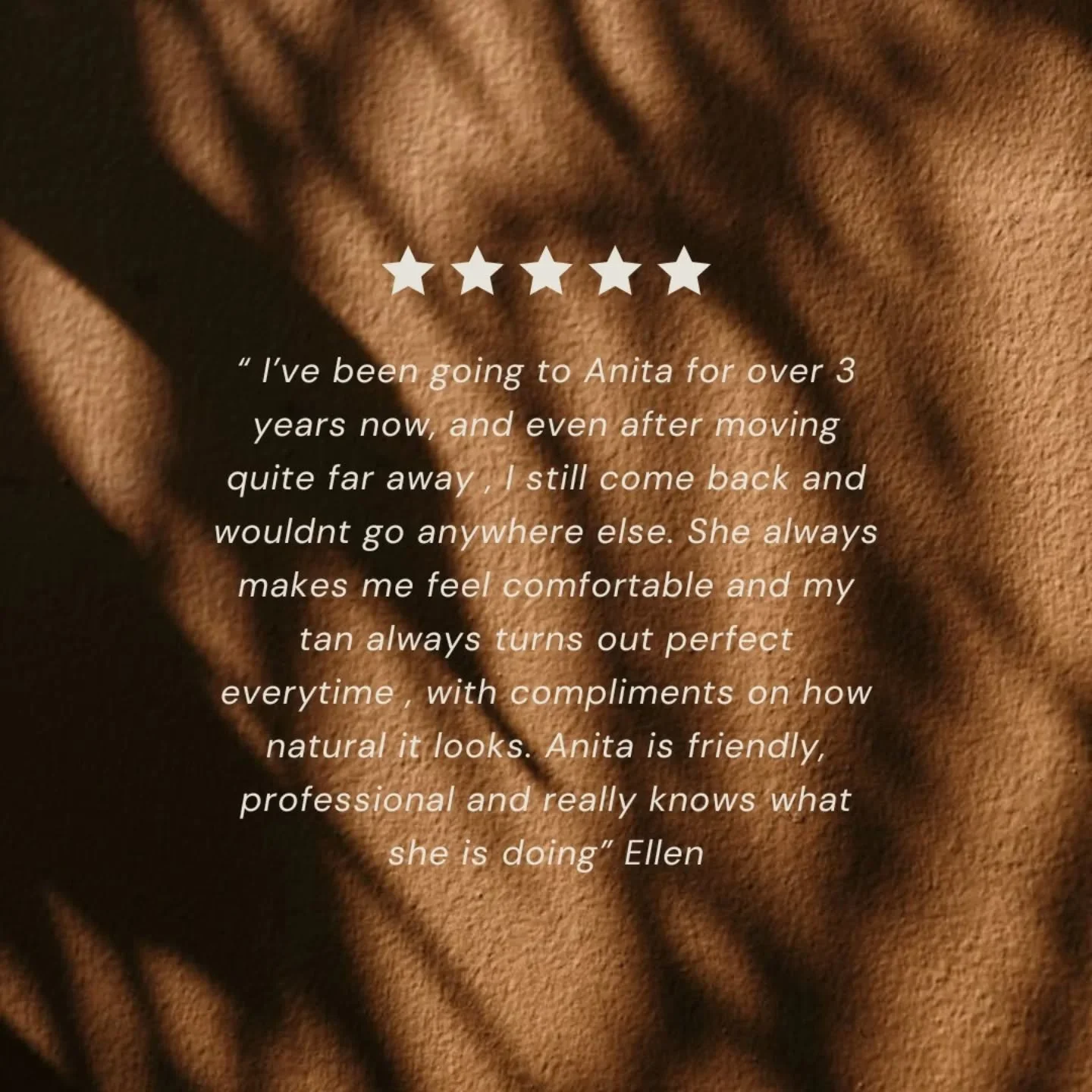 Honestly reviews &amp; messages like this mean the world ✨️ 

There's something so special about clients trusting me time &amp; time again with their glow for years - even after moving away. 

I never take that trust lightly. My goal will always be c