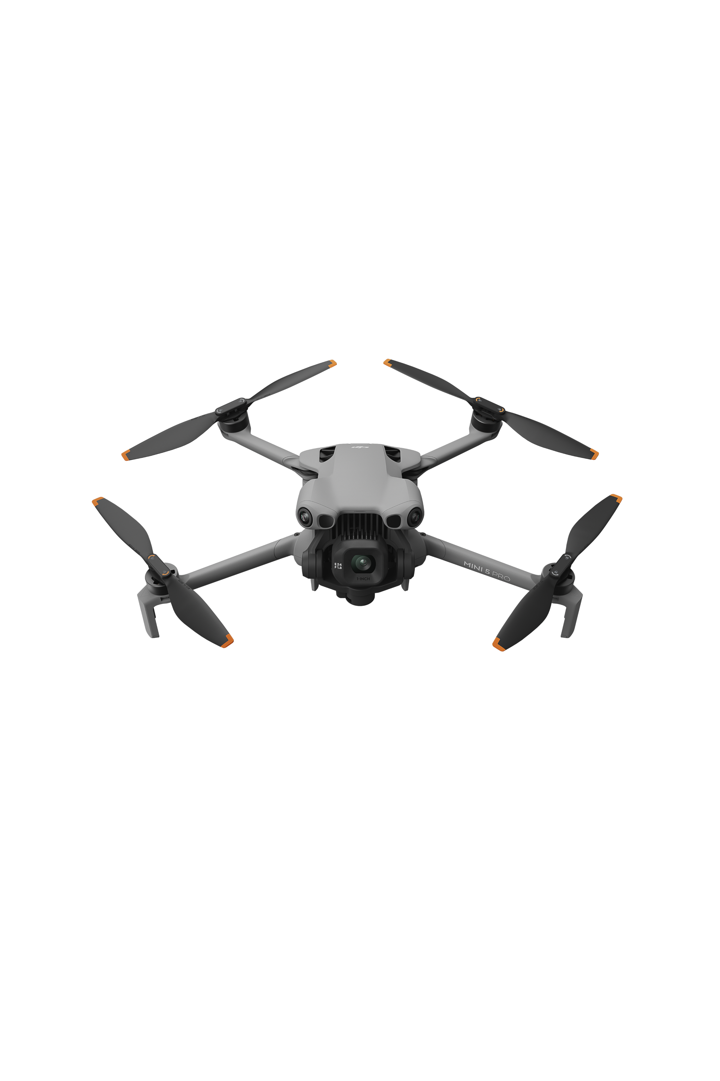 1DJI Mini 5 PRO-unfolded, front view, 22° low-angle .png