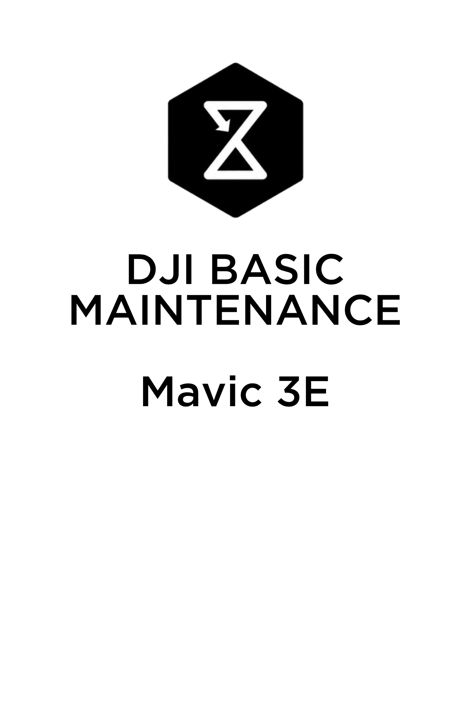 DJI Mavic 3E Drone Basic Maintenance Service