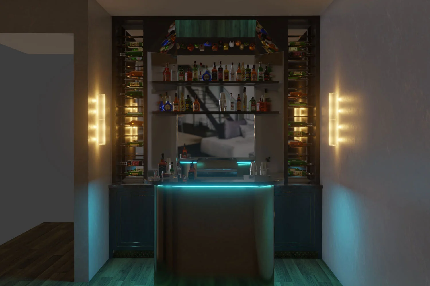 Exclusive Bars for Exclusive Spaces