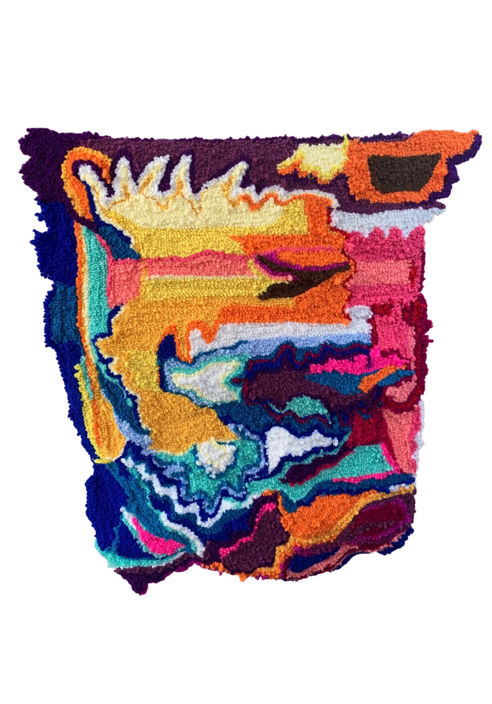 "Abstract Watercolour Rug"