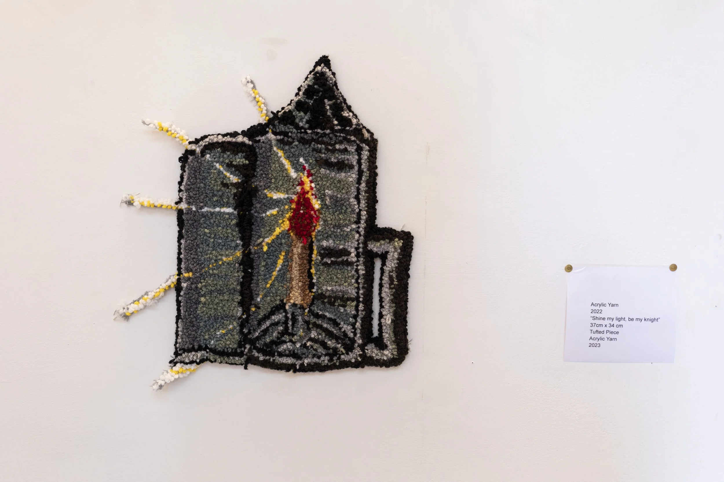 "Shine my light, be my knight"