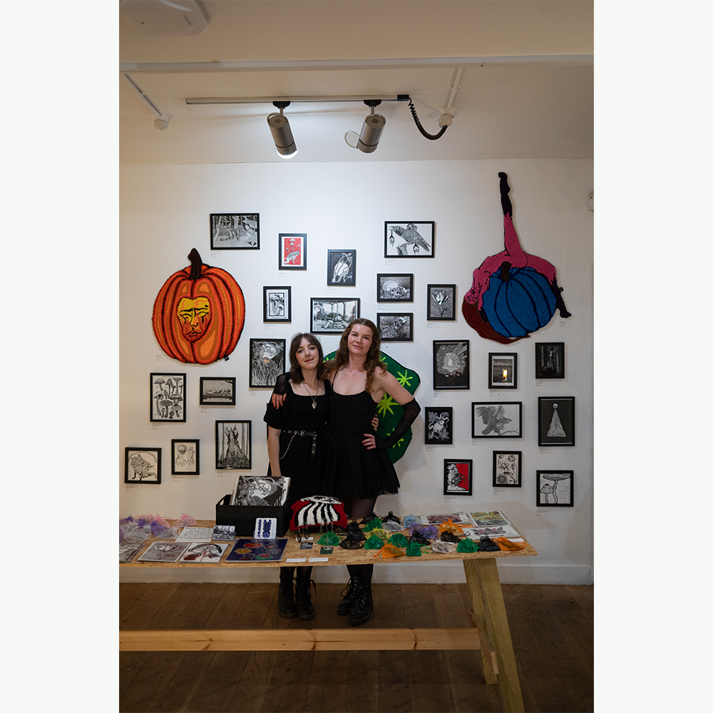 Collaborative art show with Lucy Priddle 