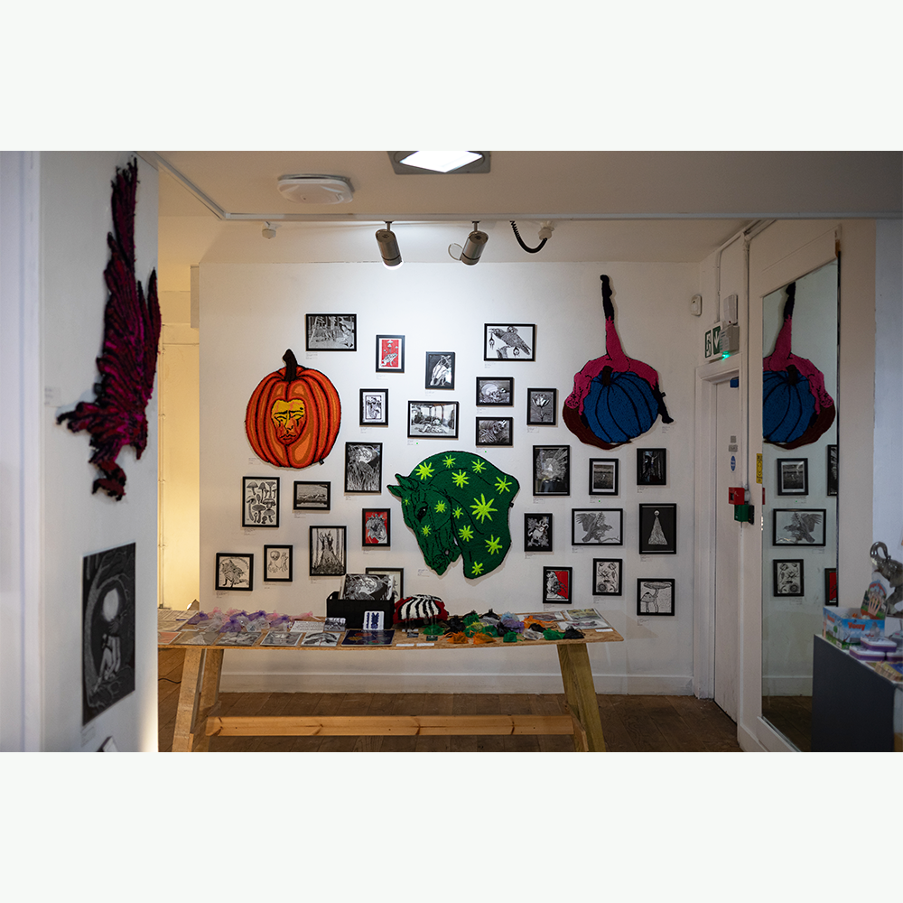 Collaborative art show with Lucy Priddle