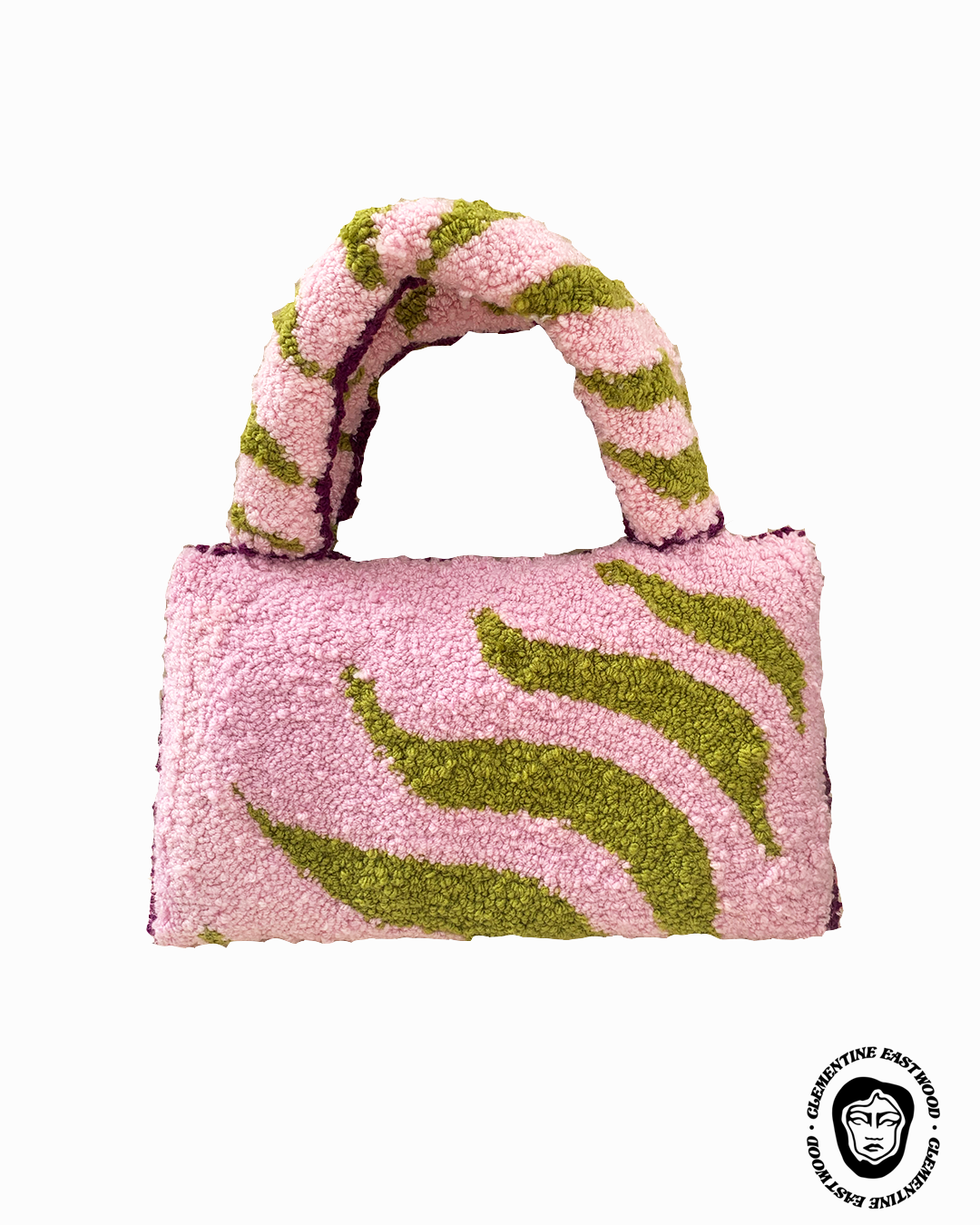 Mini rectangle tufted handbag