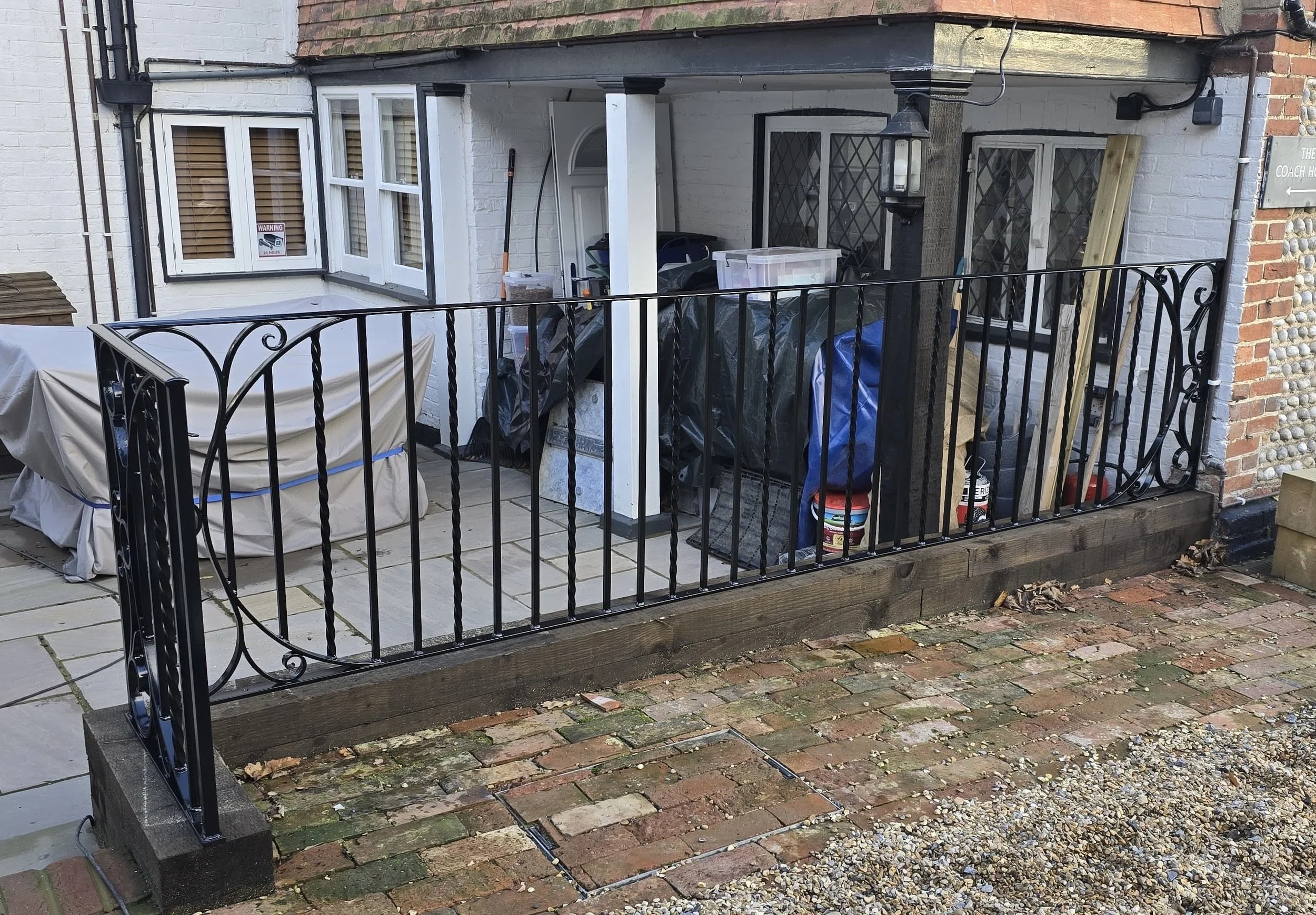 Behind the Build: Crafting a Hand-Forged Garden Railing