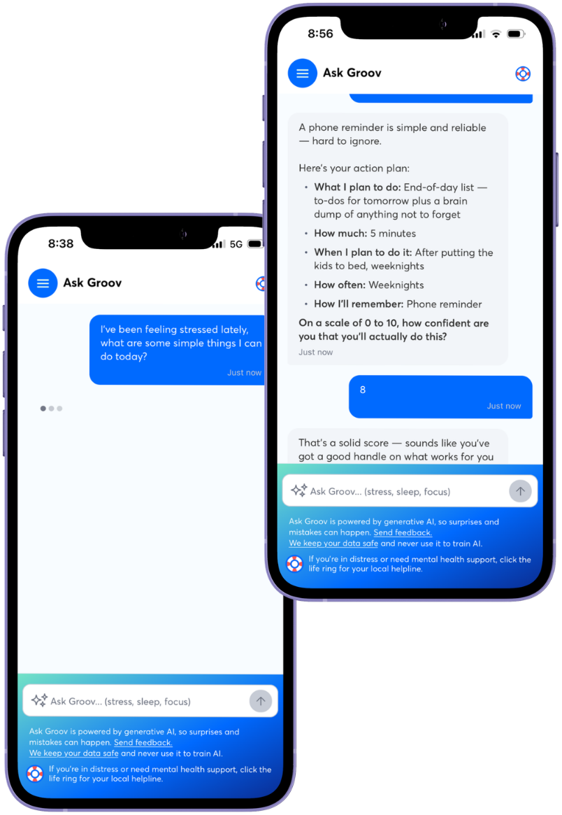 Groov AI Health Coach