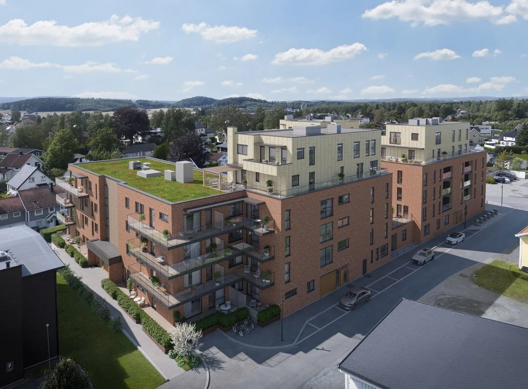 Hovskogen Atrium, moderne leiligheter i Askim.