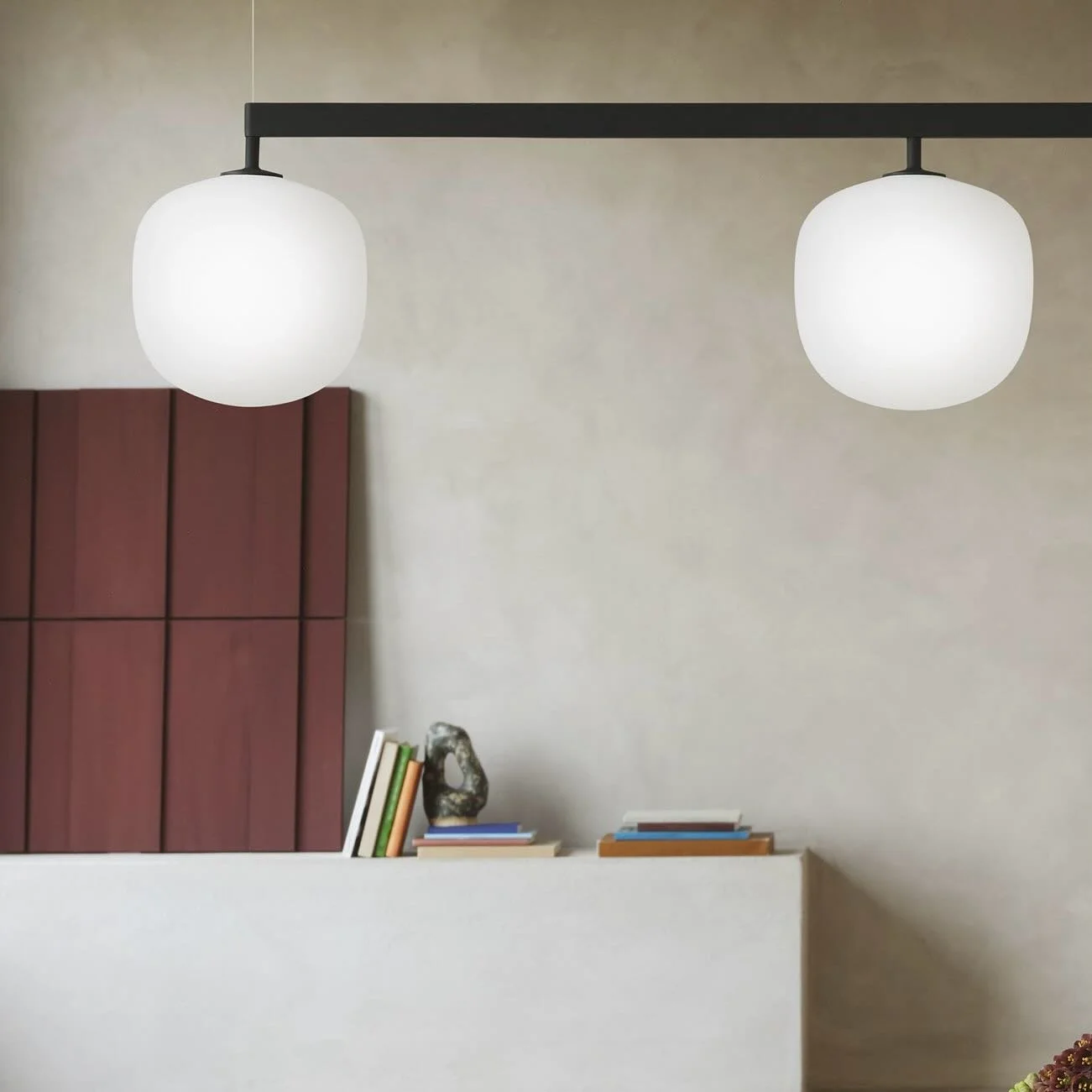 One of the interior shots from the latest photo shoot by @muutodesign  They borrow some art pieces from artists they like, and here is one of my small sculptures