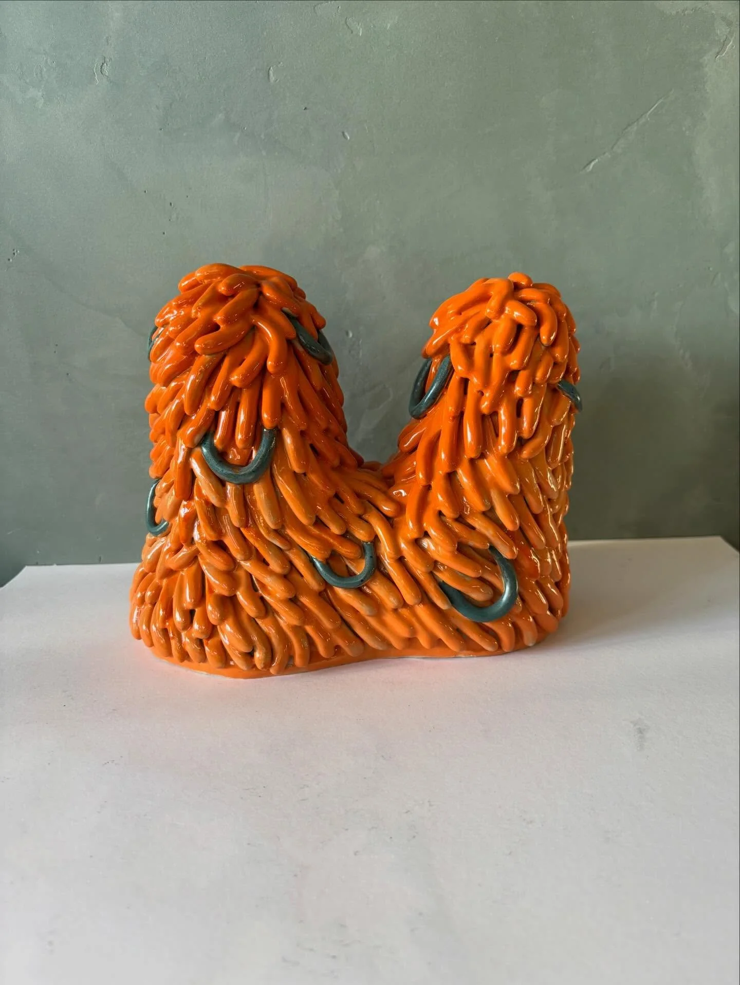 Smaller ceramics figure - part of my ongoing series inspired by furry friends like bunnies.