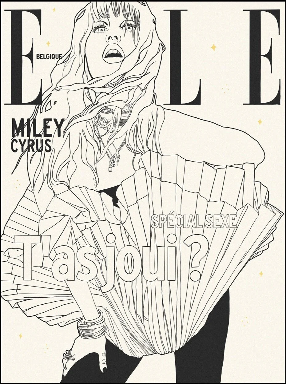 Elle Belgique - Illustration