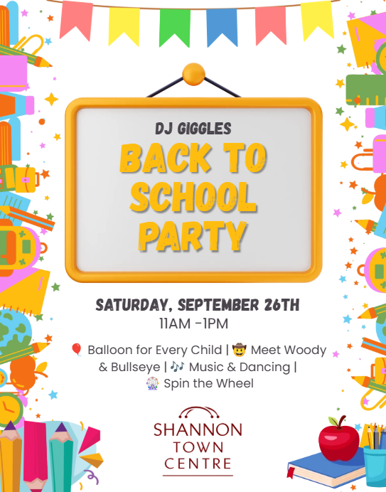 DJ Giggles Back to School Party