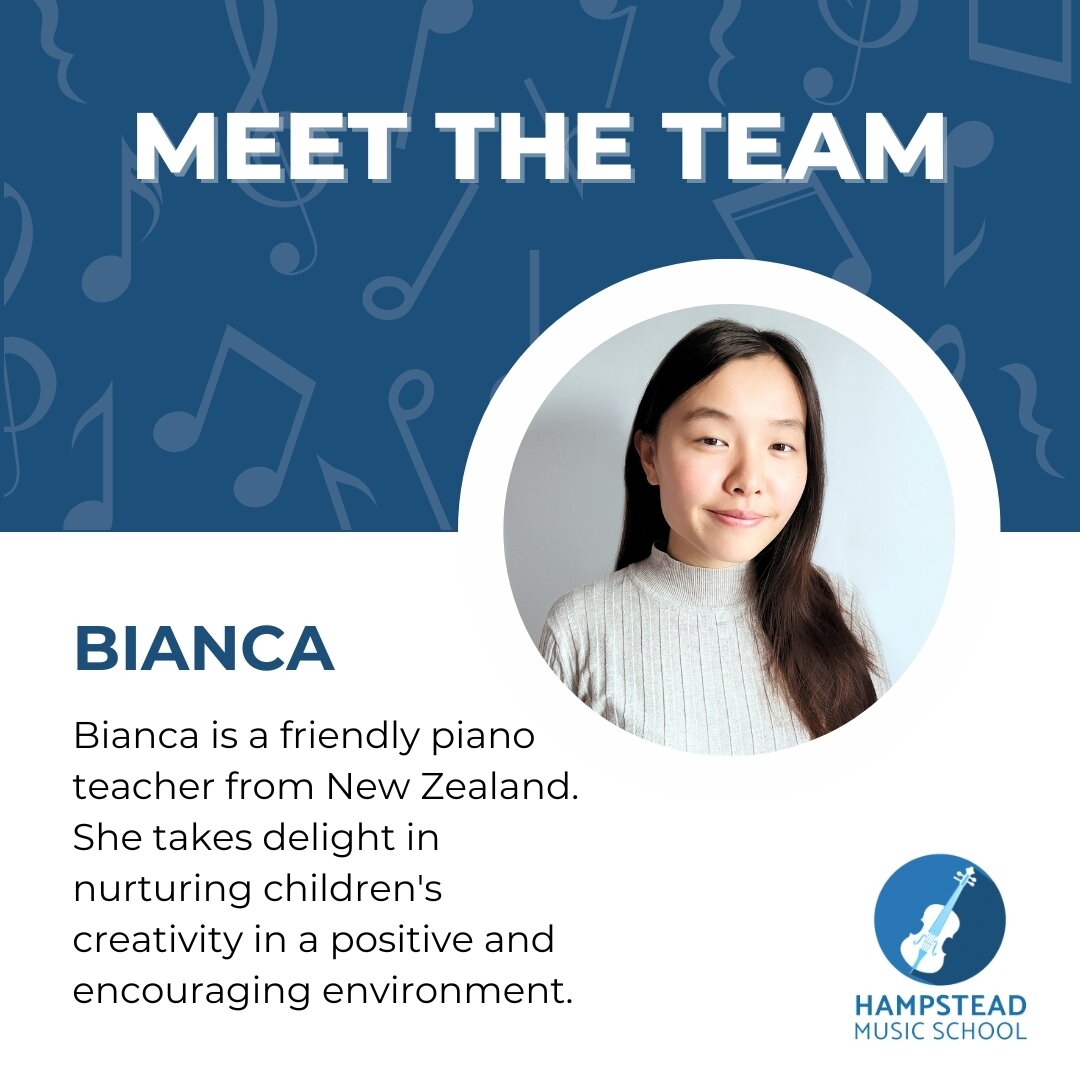 Meet our new Head of Piano, Bianca, a friendly piano teacher hailing from New Zealand. Bianca particularly enjoys working with young talents in a creative and positive settings.