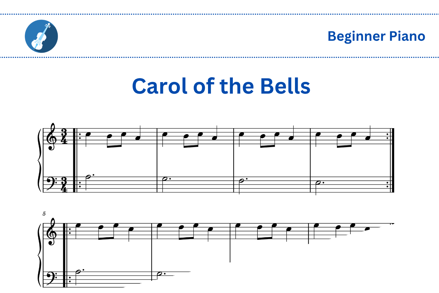 Carol of the Bells [Piano]