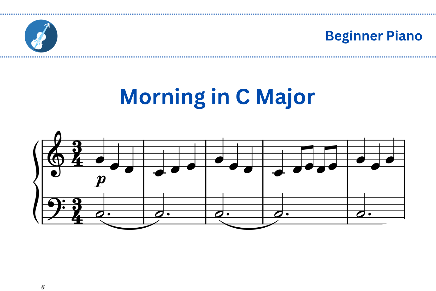 Morning in C Major [Piano]
