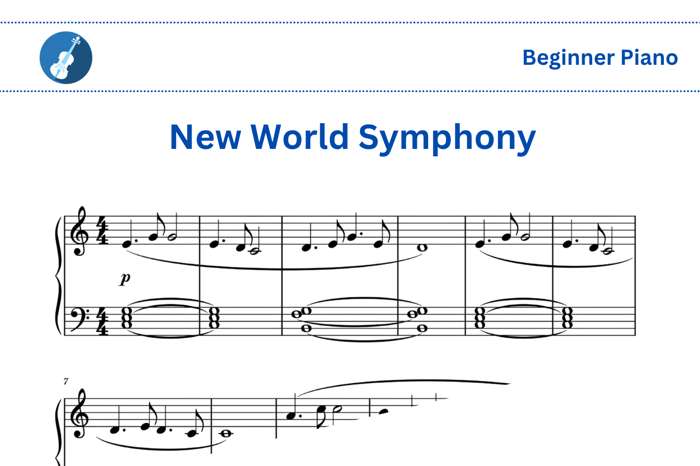 New World Symphony [Piano]
