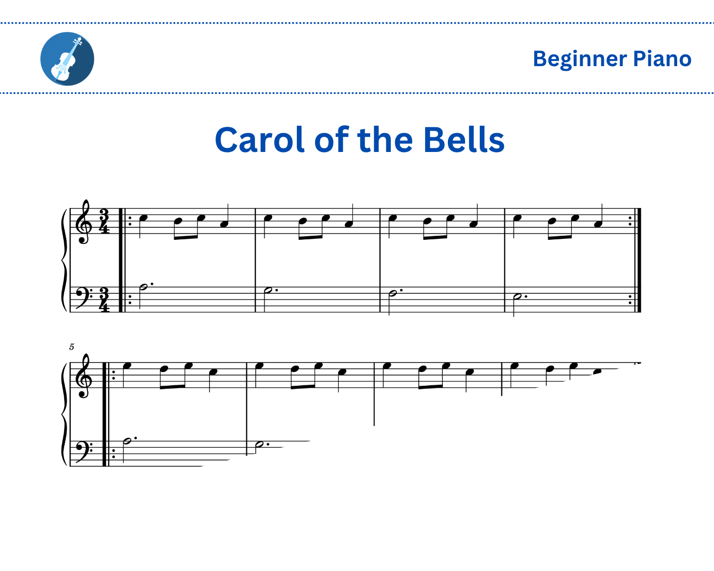 Carol of the Bells [Piano]