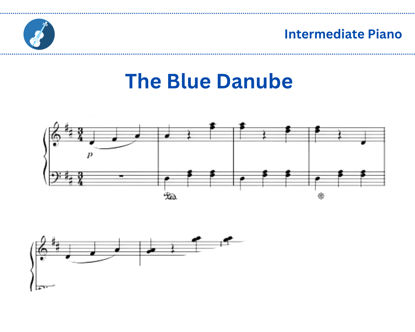 The Blue Danube [Piano]