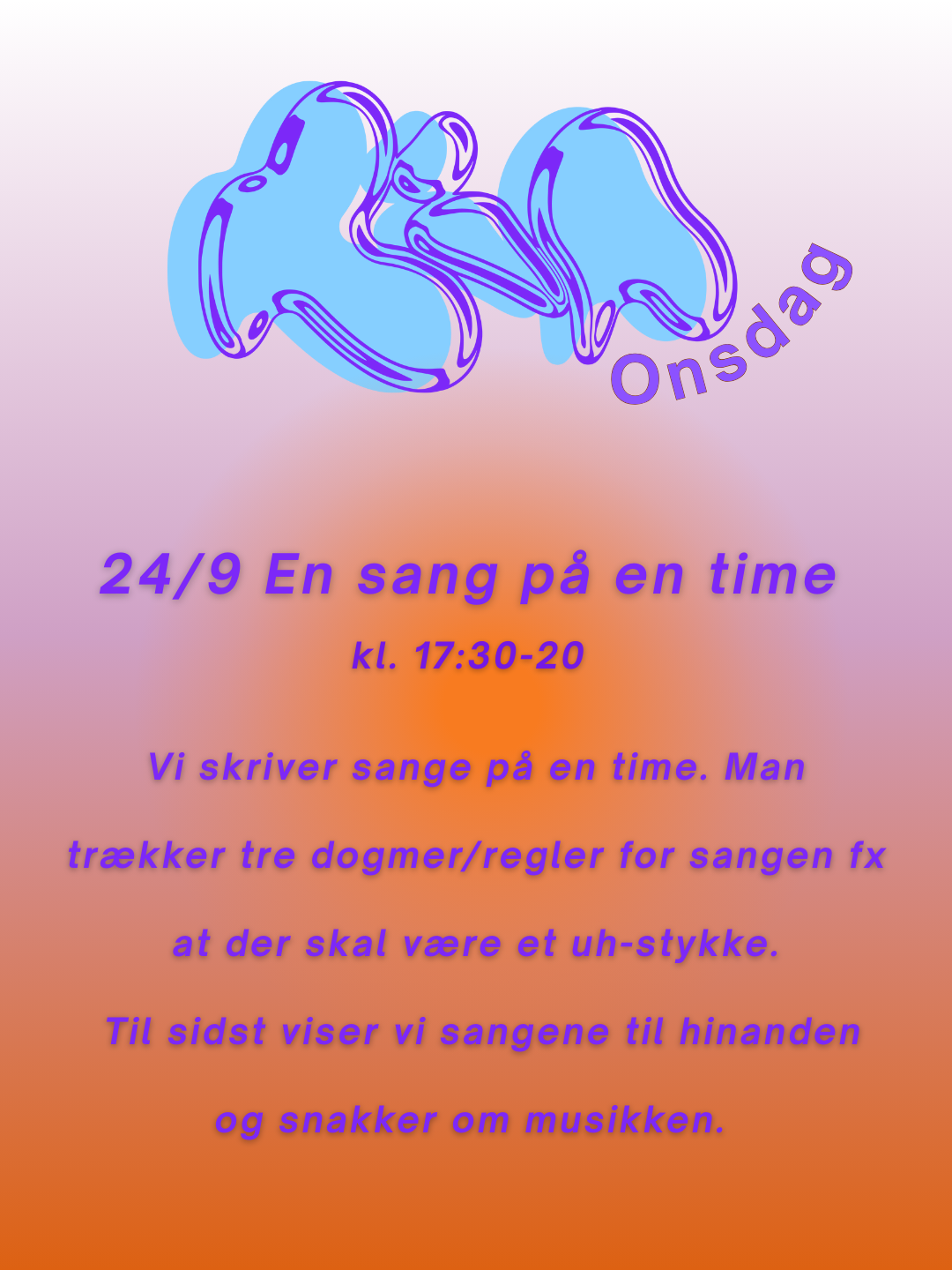 Ria onsdag - En sang på en time
