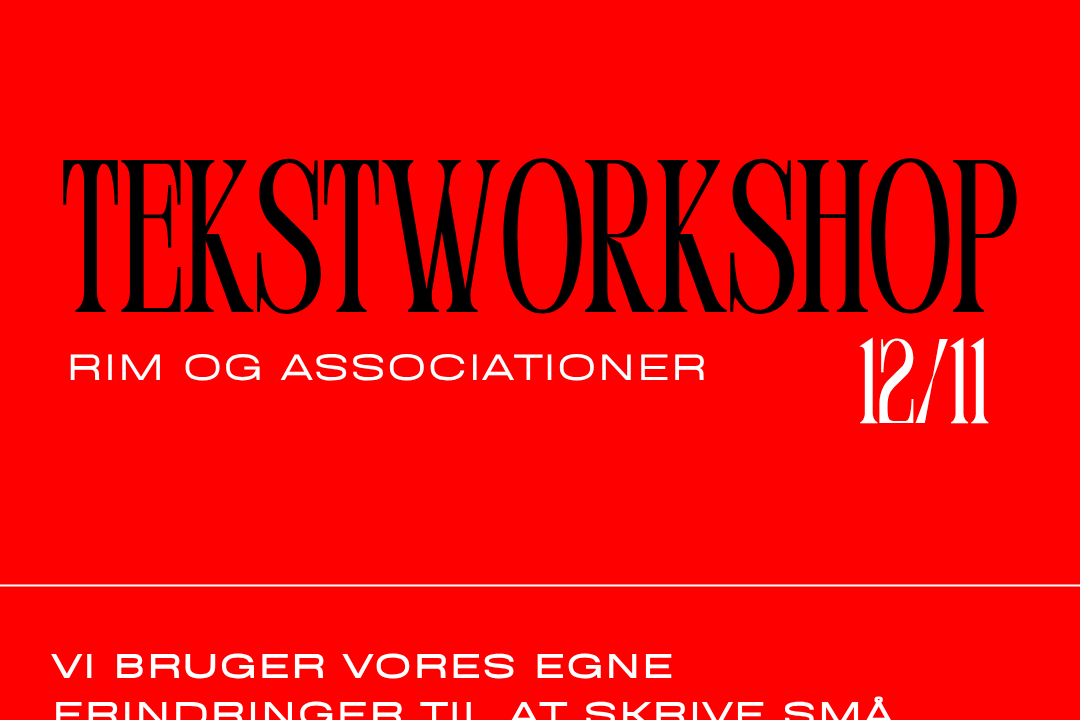 Ria Onsdag - Tekstworkshop