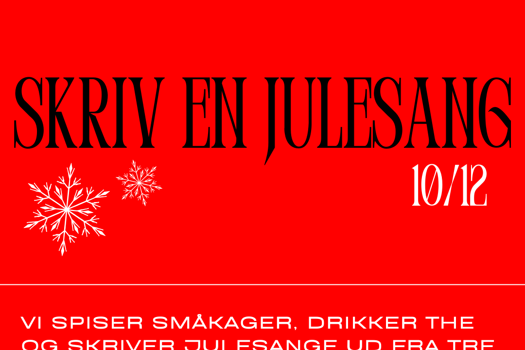 Ria Onsdag - Skriv en julesang 