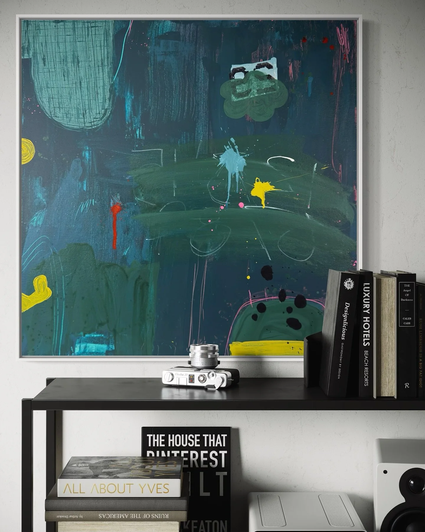 Flip it. Reverse it.
Vice &amp; Versa.
Each hold their own&mdash;albeit a powerful couple.
.
.
.
#sarahfinucane #StudioView #AbstractArt #ContemporaryArt #MixedMediaArt #ModernArt #ArtCollector #AbstractPainting #InteriorDesigners #ModernEclectic #St