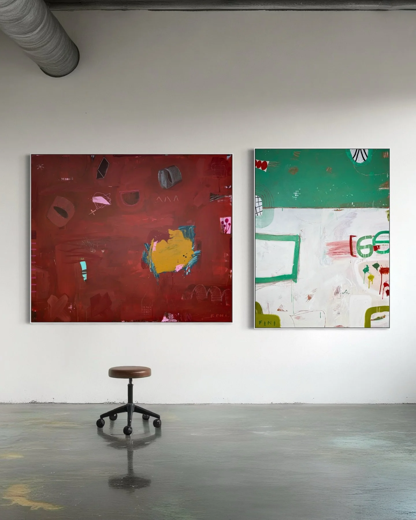 If these colors could play music, what songs would you hear?
.
.
.
#abstractpainting 
#colordrenching 
#artcollecting 
#emergingartists 
#sarahfinucane