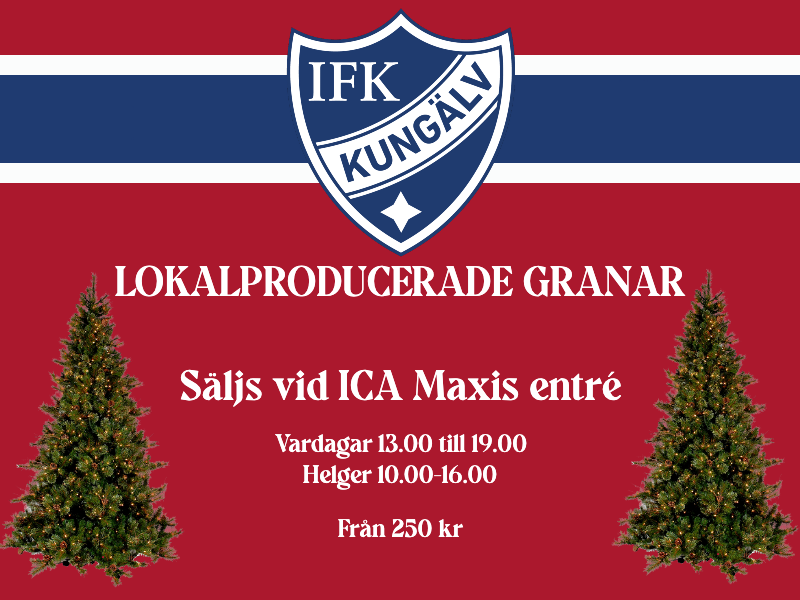 Sista chansen att köpa gran av IFK