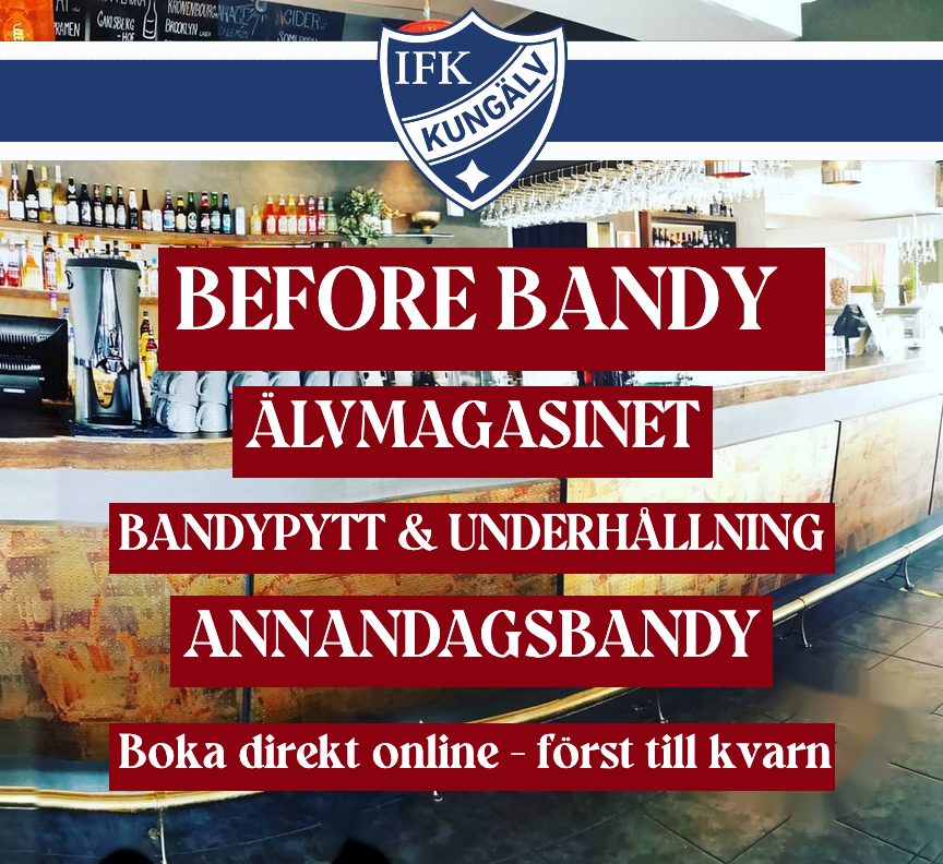 Boka dina platser till uppladdningen inför annandagsbandyn