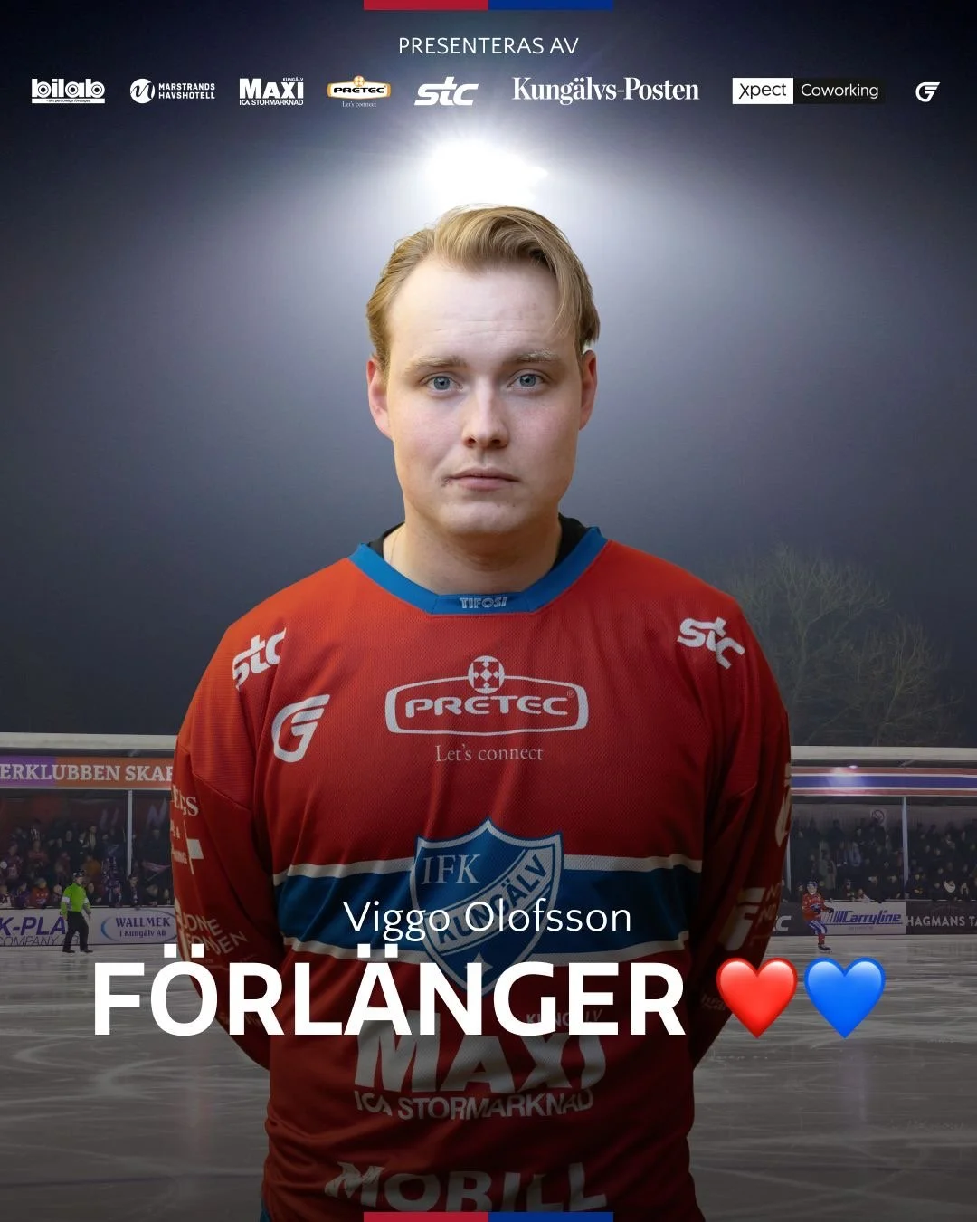 Viggo Olofsson förlänger med sitt optionsår