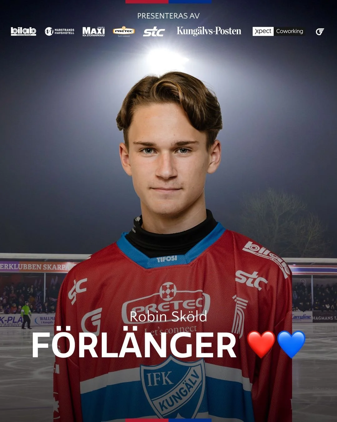 Uppflyttning - Robin Sköld får A-lagskontrakt