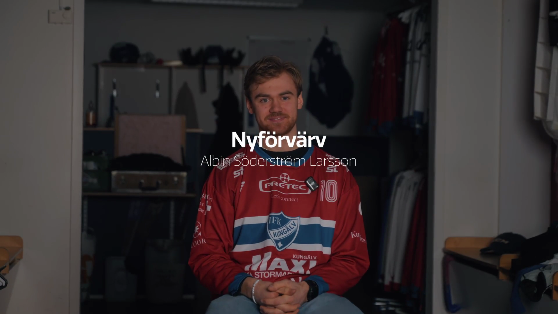 Intervju med nyförvärvet Albin Söderström Larsson