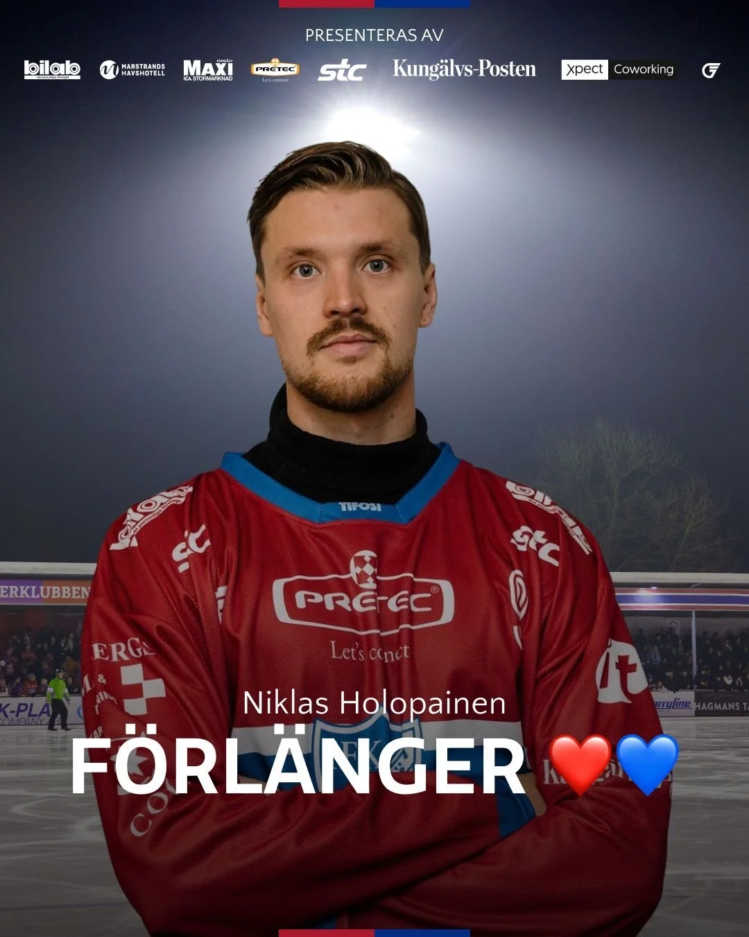 Storskytten Niklas Holopainen förlänger