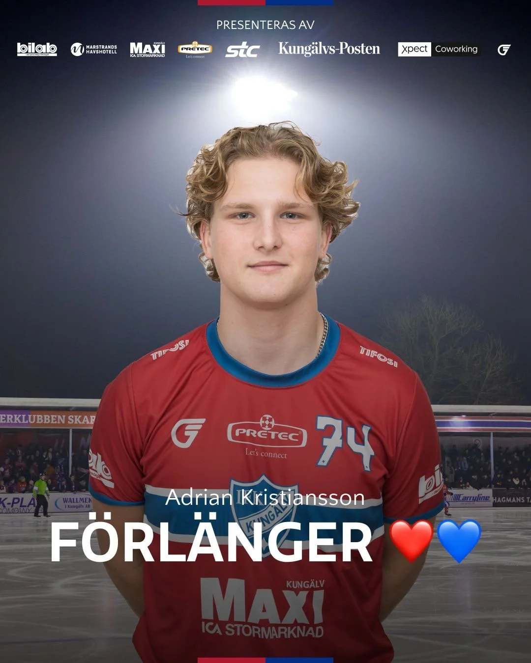 Adrian Kristiansson förlänger