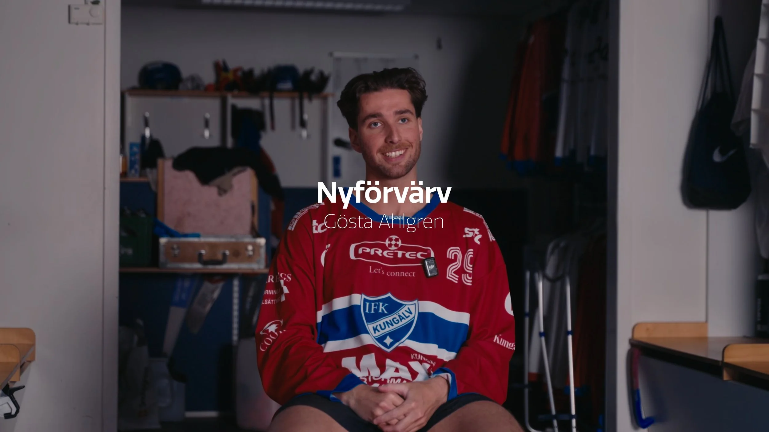 Intervju med nyförvärvet Gösta Ahlgren