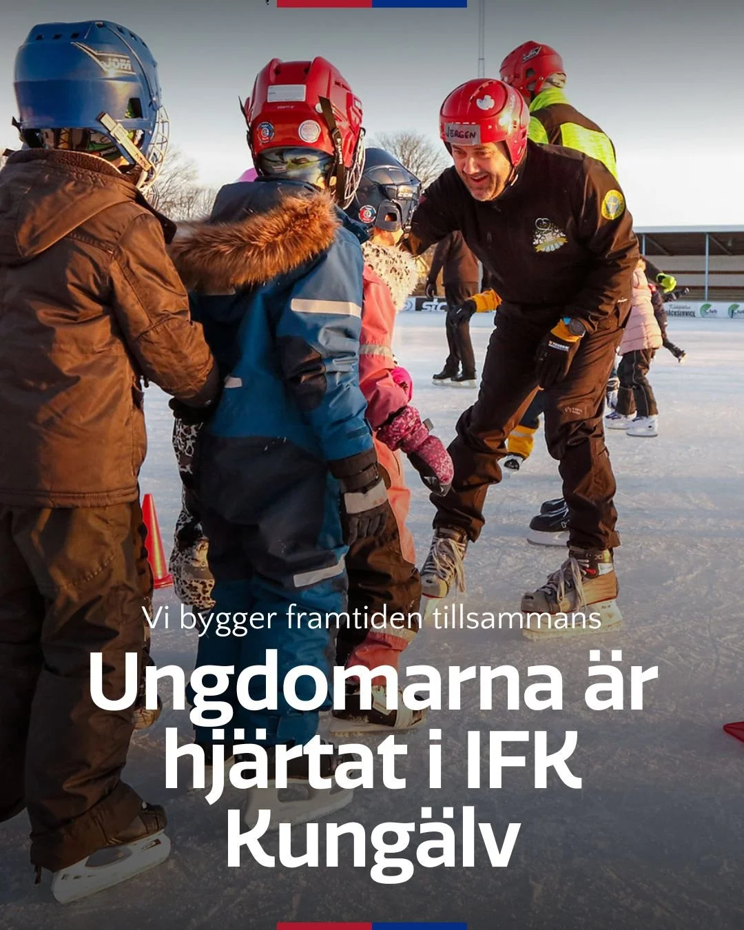 Vår satsning på ungdomarna – nu är isen på Skarpe Nord äntligen på väg!