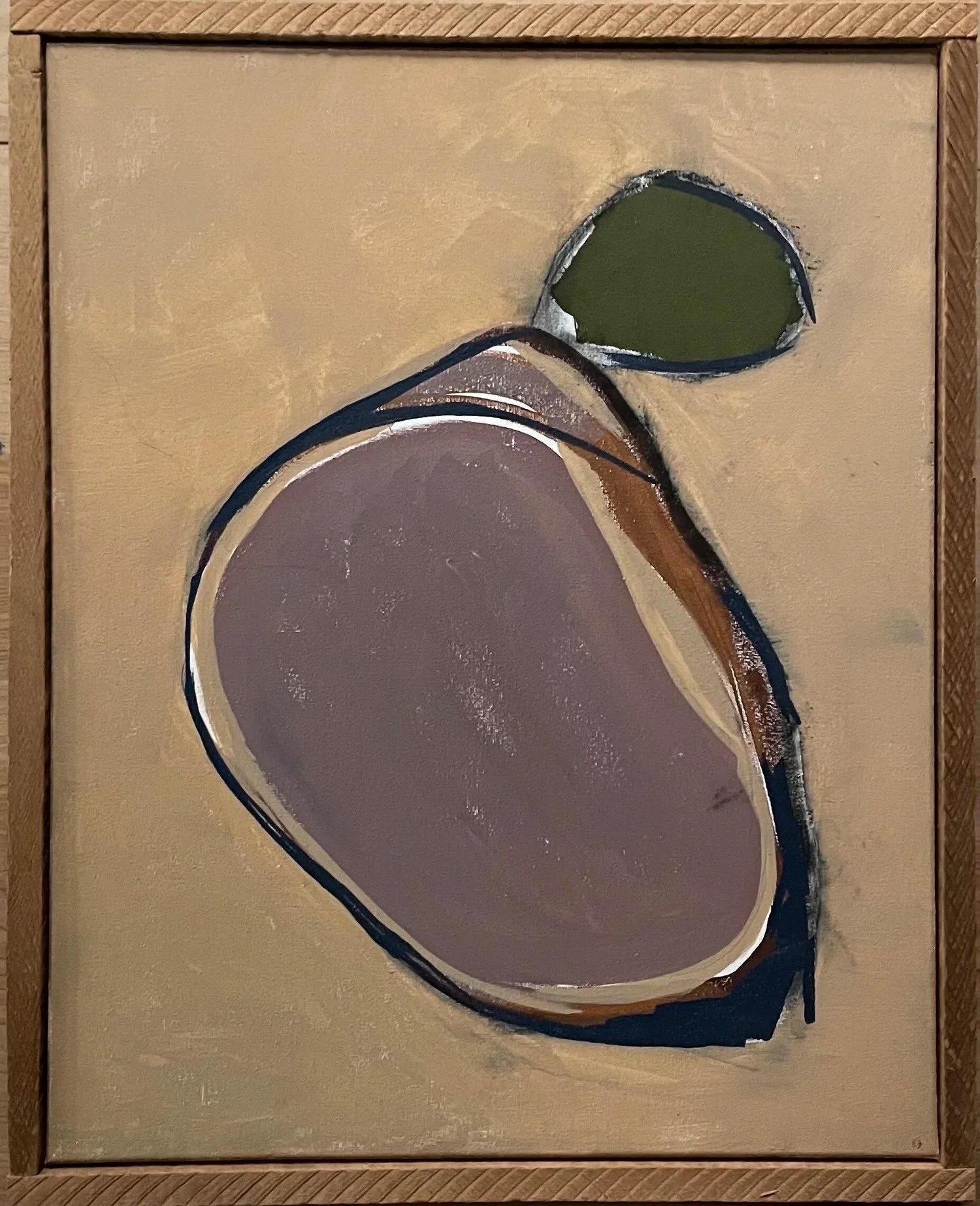 Womb, painting by Eva Zasloff. 2021. Acrylic on canvas.