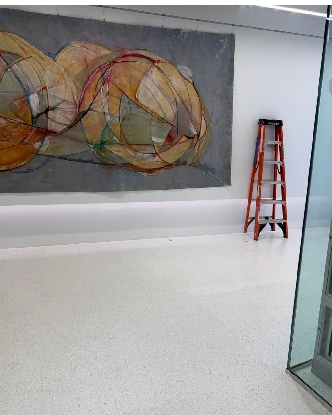 Conjunctions by Eva Zasloff, installed in Palingenesis at Gallery 1832, LabCentral, Cambridge, MA, 2026