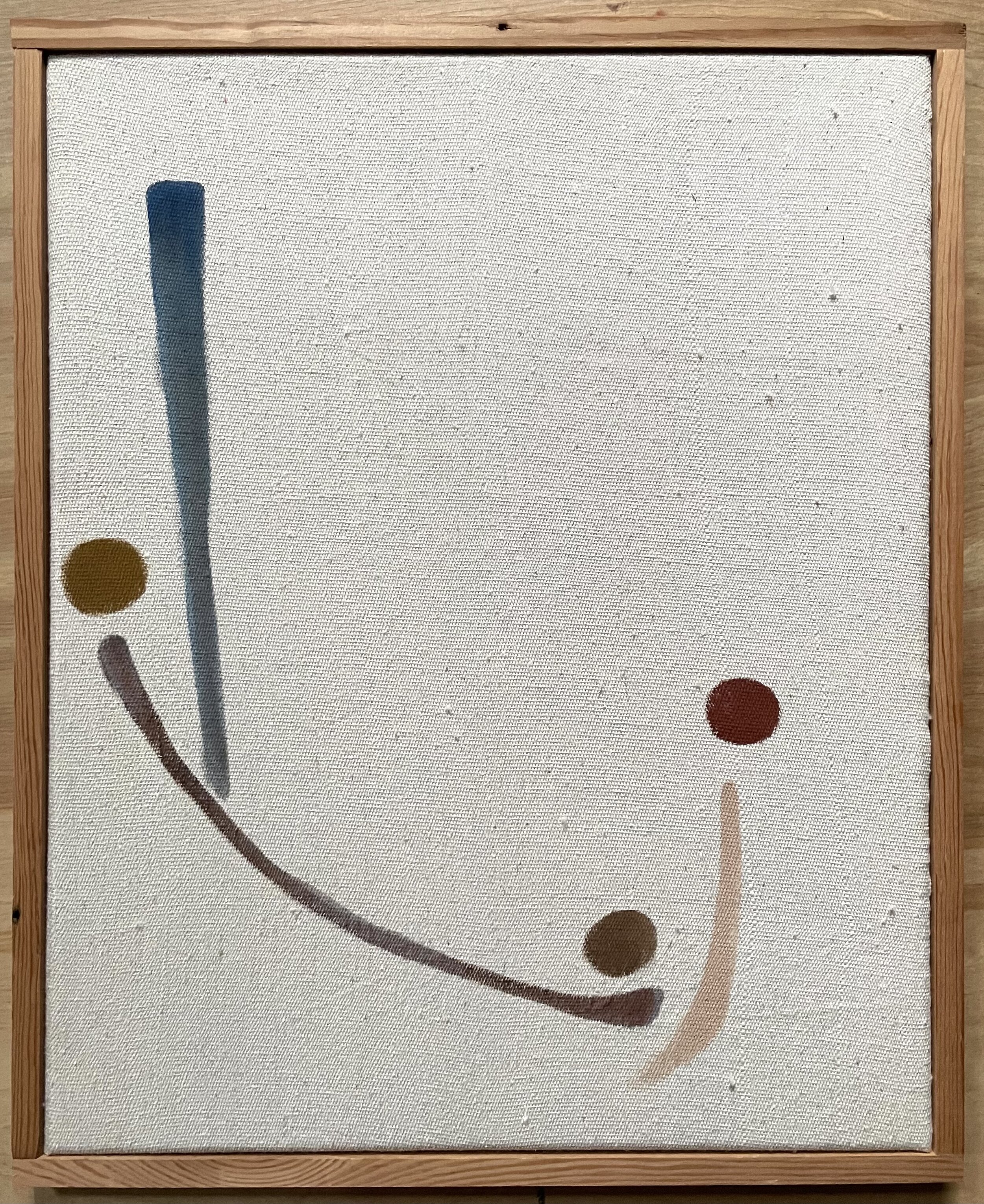 ‘Seesaw,’ 2021. Oil on canvas, 16 x 20 in.