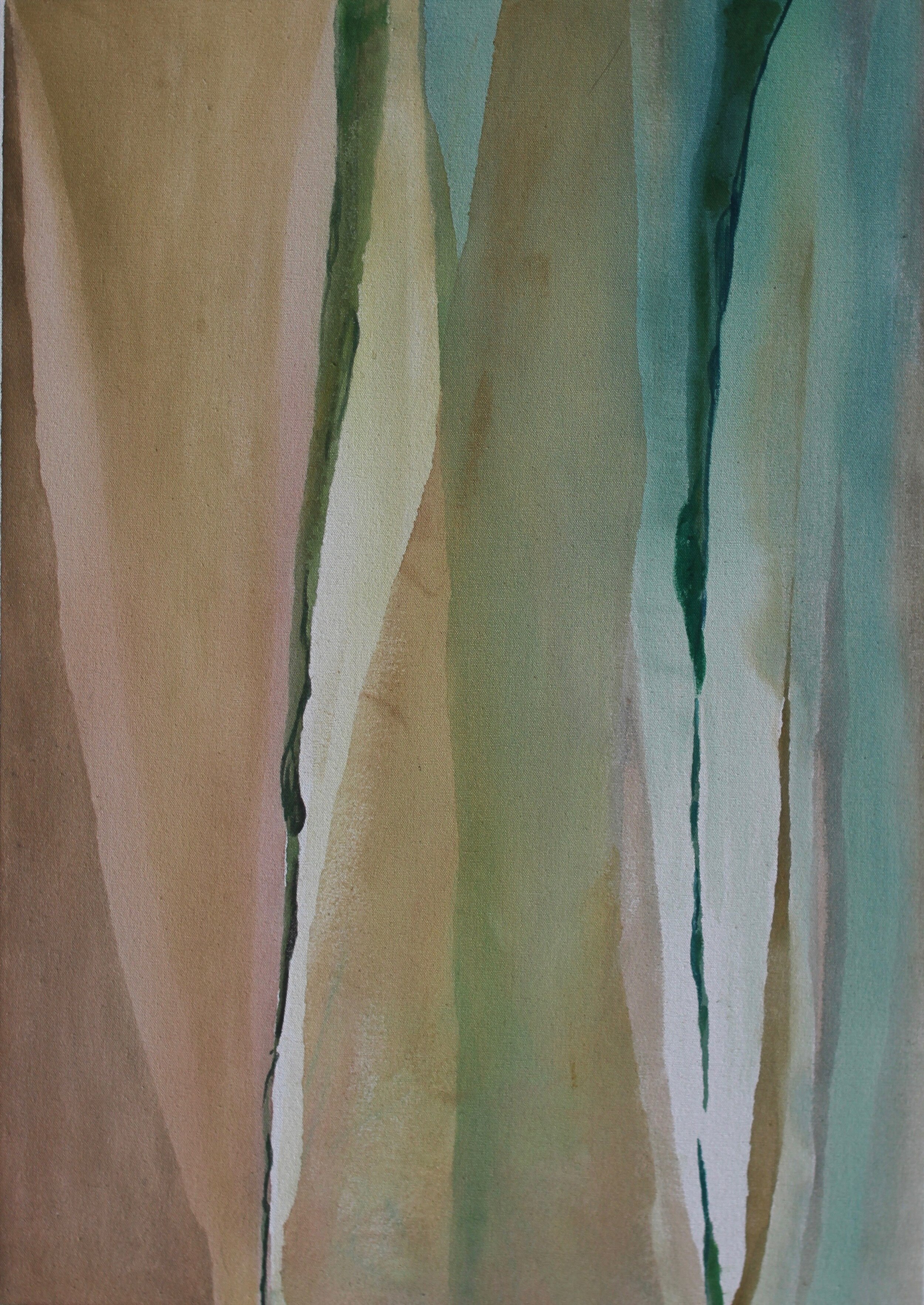 'Layers,' 2019. Acrylic on canvas, 18 x 24 inches.